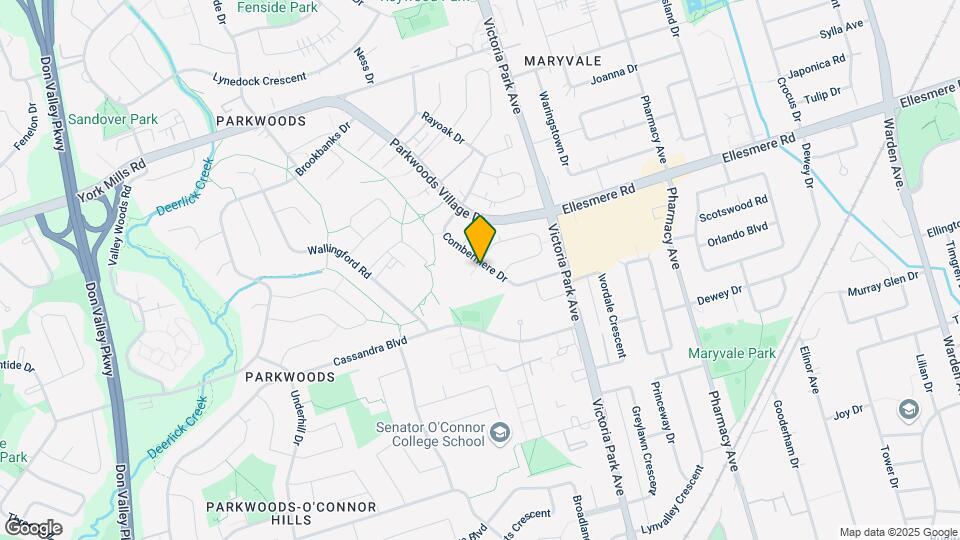 49 Combermere Dr Map and Location Details