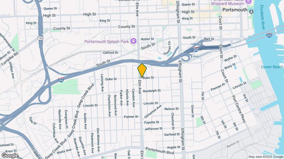 1503 Elm Ave Map and Location Details