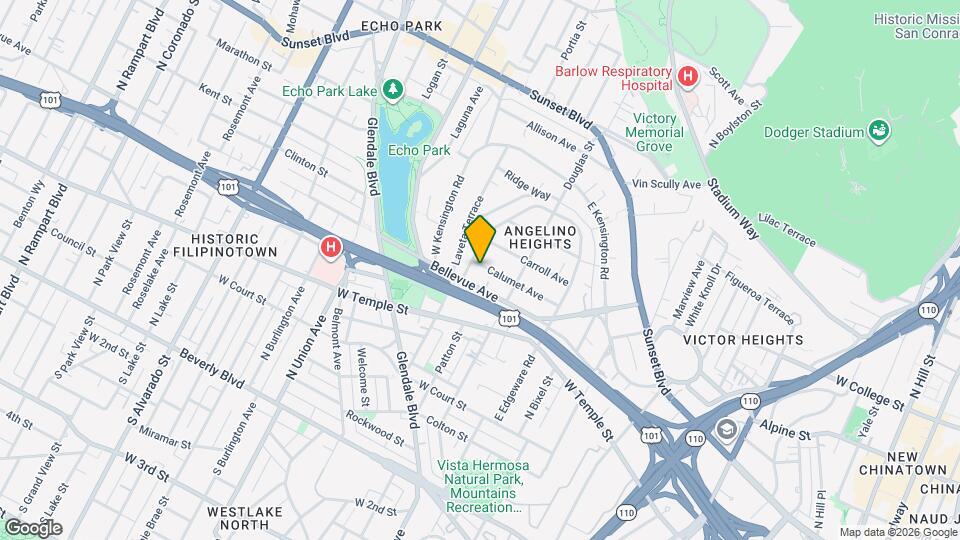 1446 Calumet Ave Map and Location Details