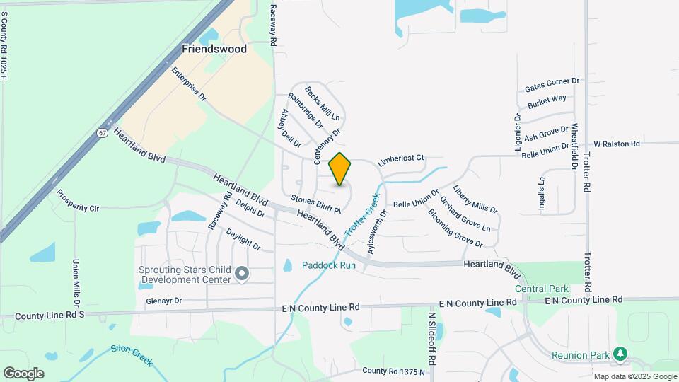 9104 Cherry Grove Ct Map and Location Details