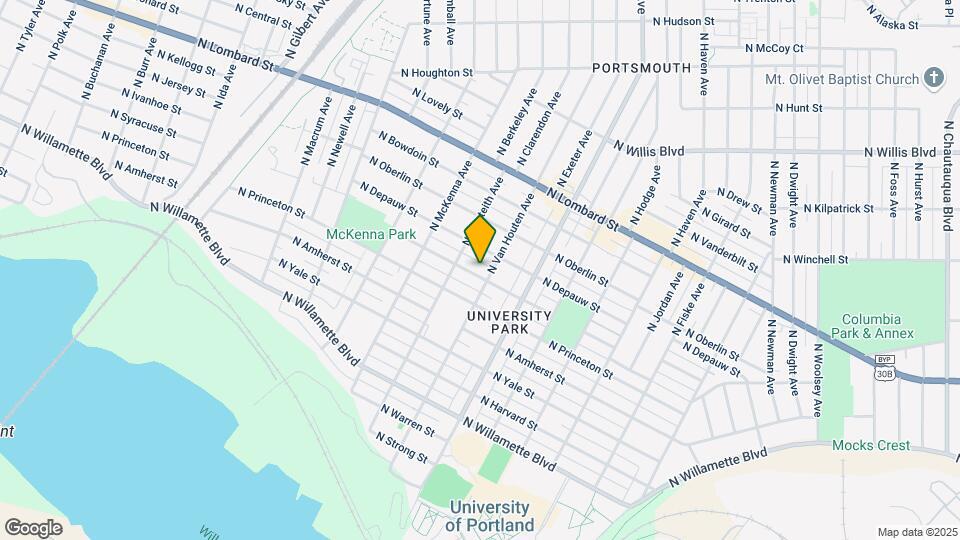 5515 N Syracuse St Mapa y Detalles de la Ubicación