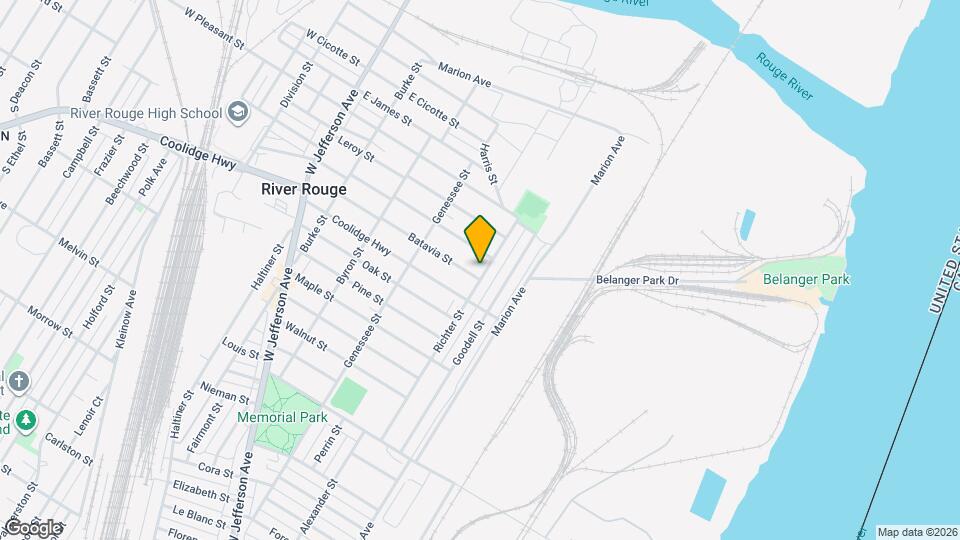 194 Richter St Map and Location Details