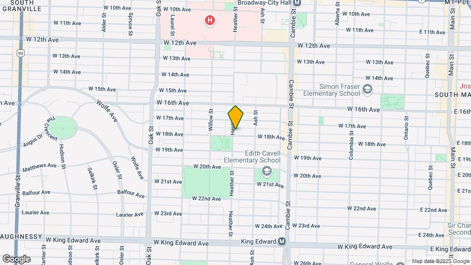 3330 Heather St Map and Location Details