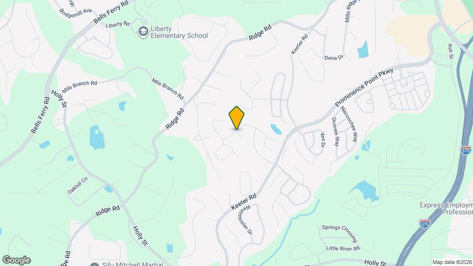 500 Prominence Cir Map and Location Details