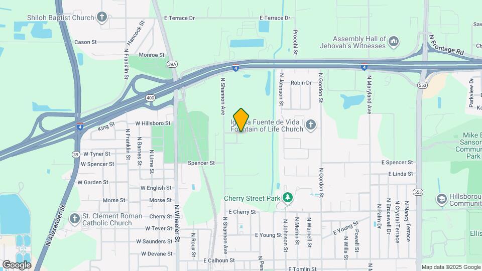 601 Vining St Map and Location Details