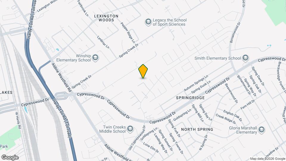 2227 Lazy Trail Path Ct Map and Location Details