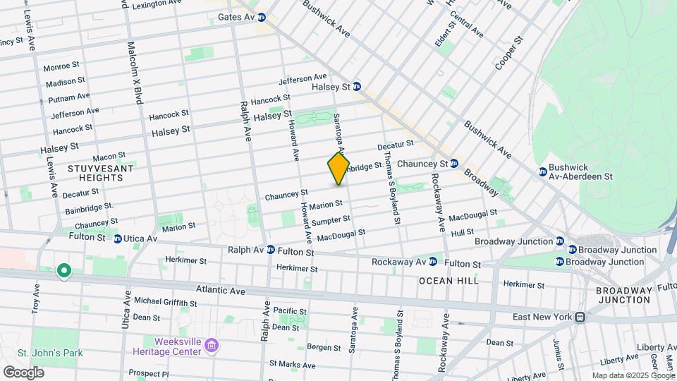368 Chauncey St Mapa y Detalles de la Ubicación