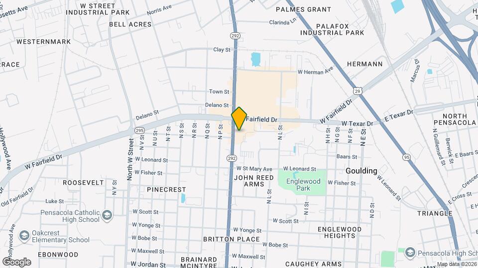 305 N Pace Blvd Map and Location Details