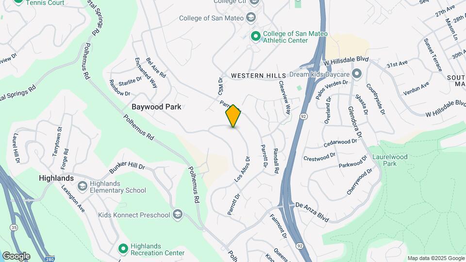 1748 Los Altos Dr Map and Location Details