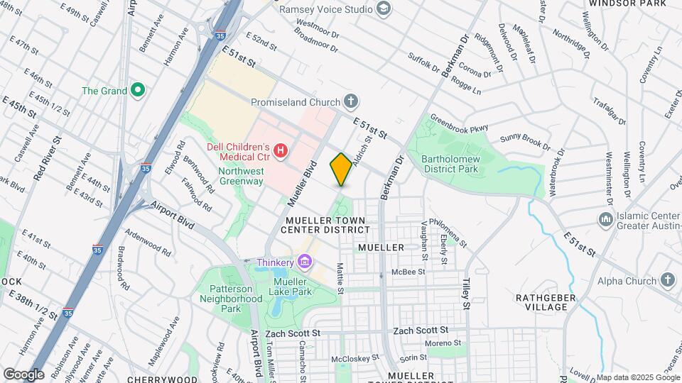 2301 Aldrich St Map and Location Details