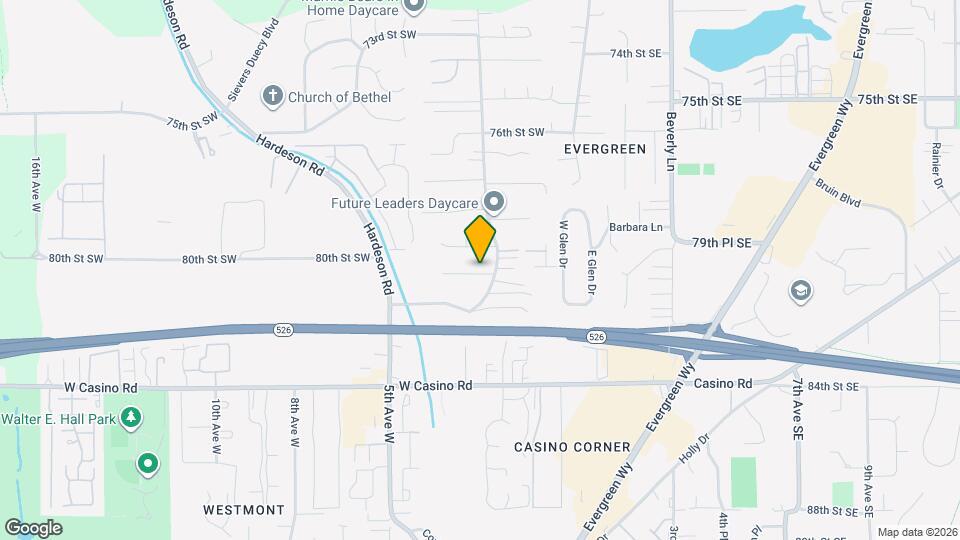 8008 Upper Ridge Rd Map and Location Details