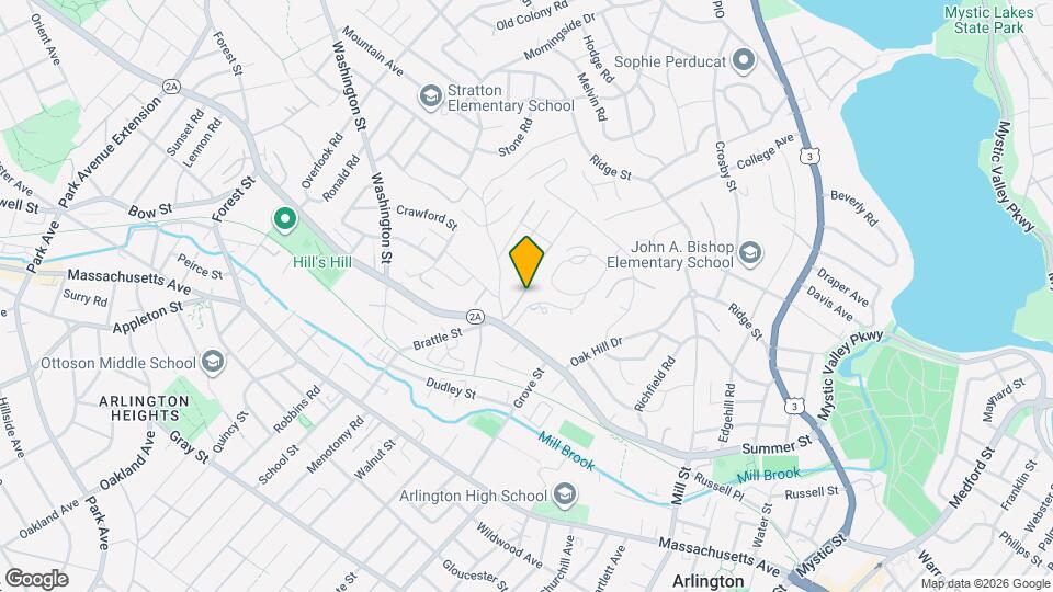 125 Brattle St Map and Location Details