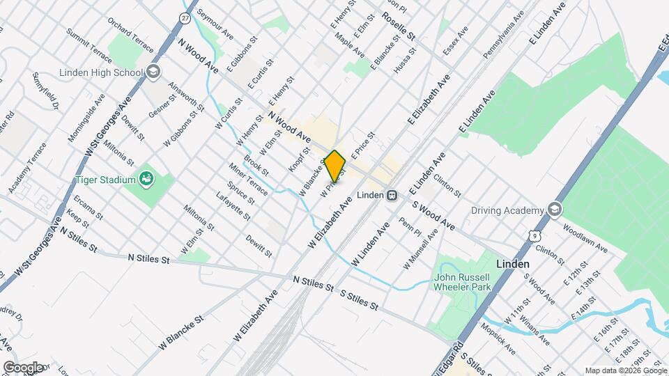 47 W Price St, Unit 2 Map and Location Details