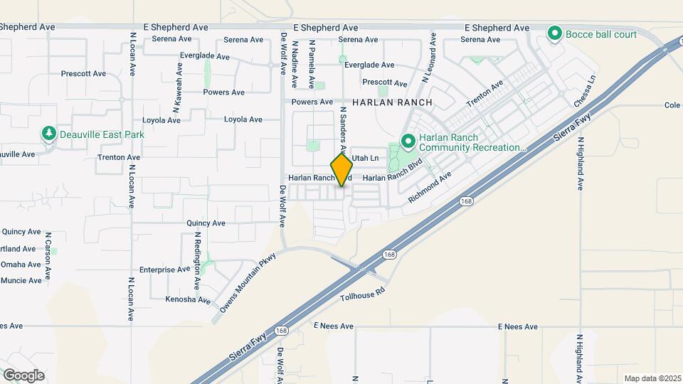 1532 N Sanders Ave Map and Location Details