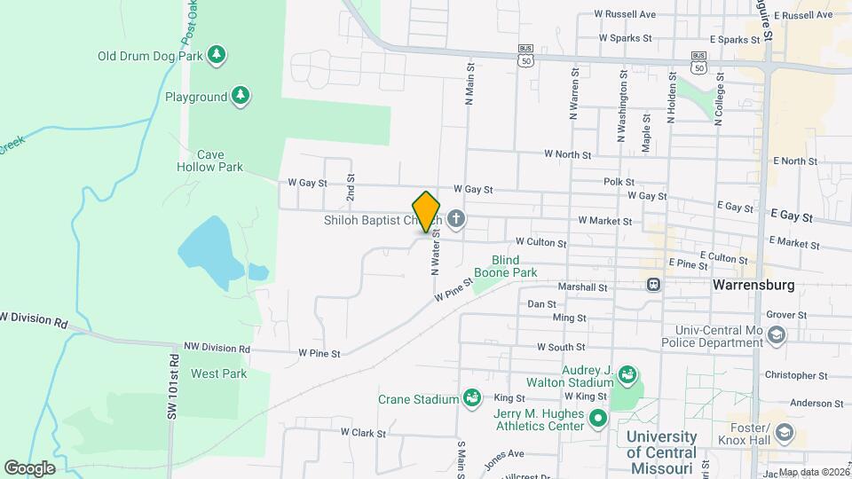 135 N Water St Map and Location Details