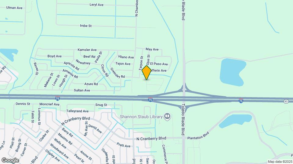 1813 Greenley Cir Map and Location Details
