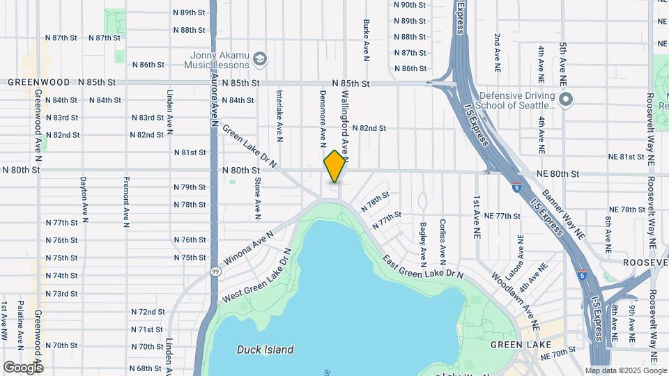 7919 Wallingford Ave N Map and Location Details
