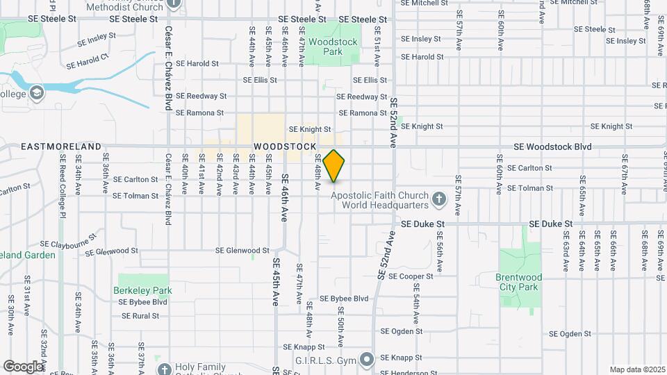 6255 SE 49th Ave Map and Location Details