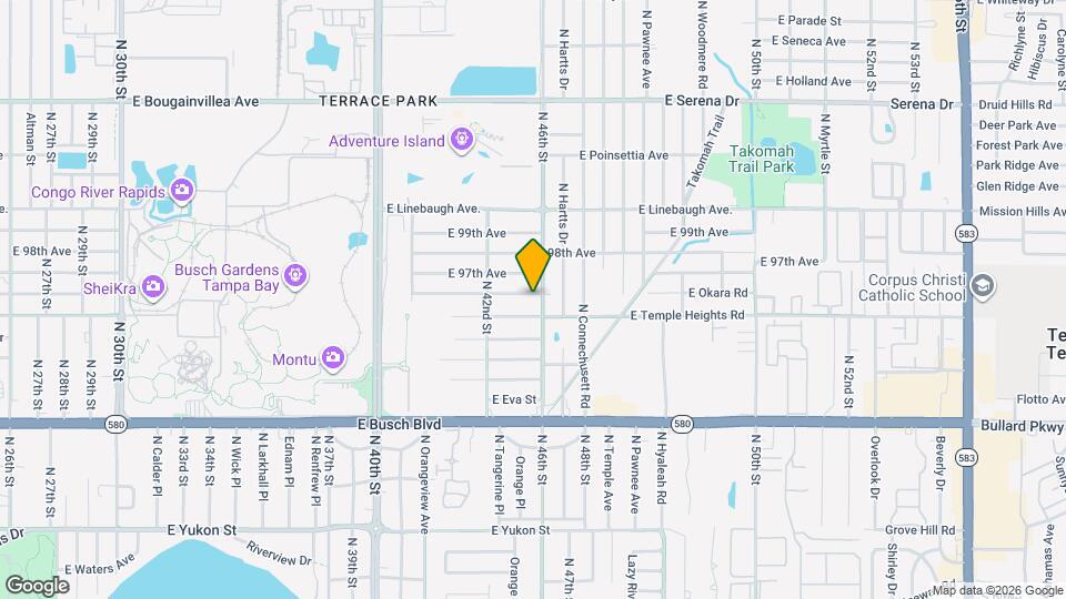 4219 E Okara Rd Mapa y Detalles de la Ubicación