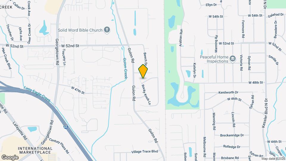 4829 Rocky Knob Ln Mapa y Detalles de la Ubicación