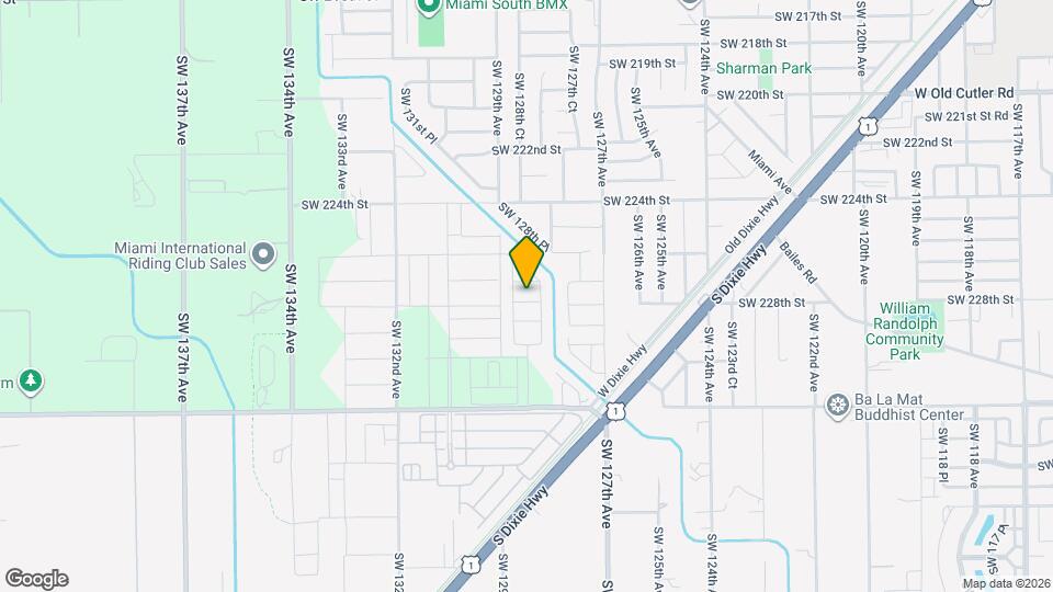12829 SW 228th St Map and Location Details