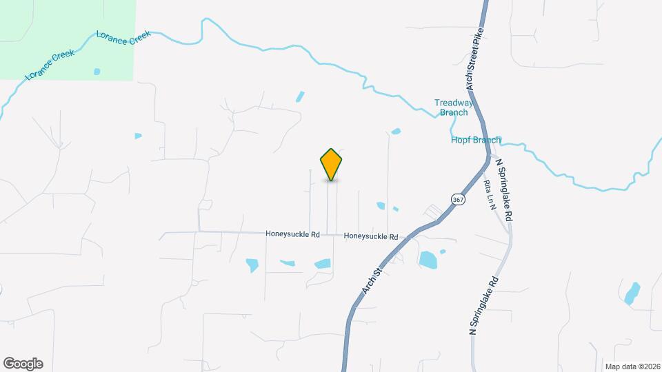 2060 Deborah Ln Mapa y Detalles de la Ubicación