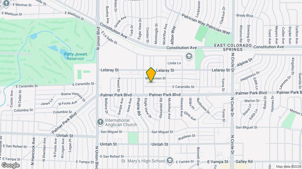 2318 E Caramillo St Map and Location Details