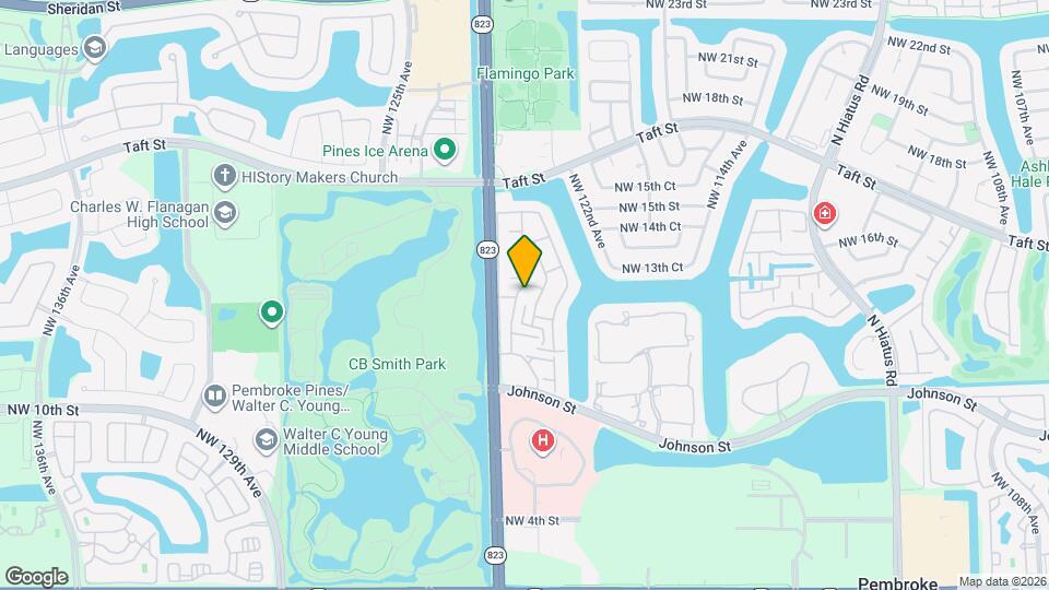 1287 NW 123rd Terrace Map and Location Details