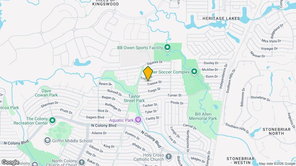 5620 Treese St Map and Location Details