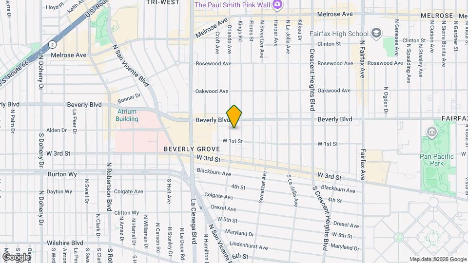 122 N Orlando Ave Mapa y Detalles de la Ubicación