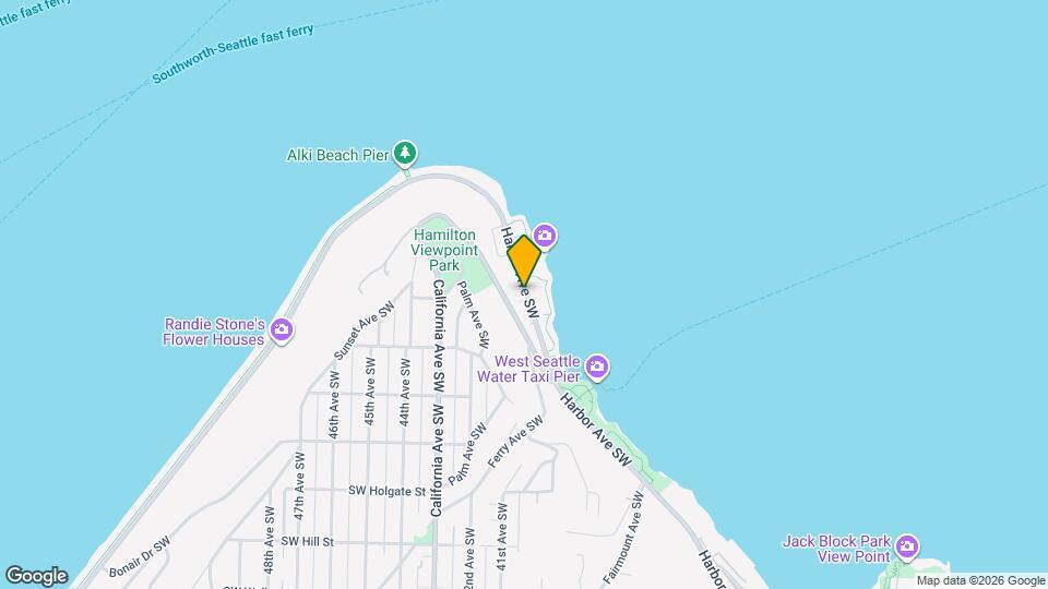 1301 Harbor Ave SW Map and Location Details