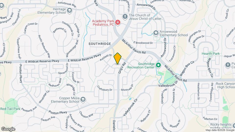 10580 Parkington Ln, Unit D Map and Location Details