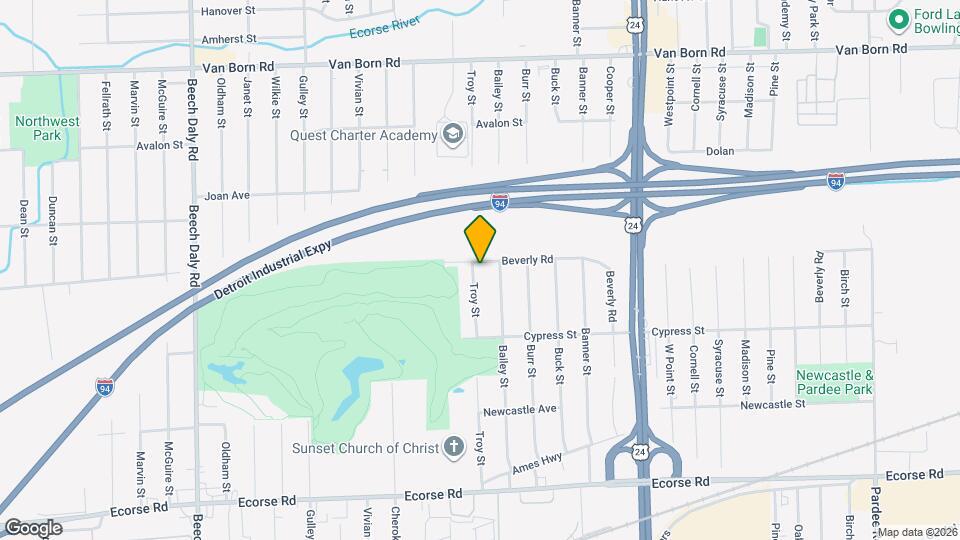 24641 Beverly Rd Map and Location Details