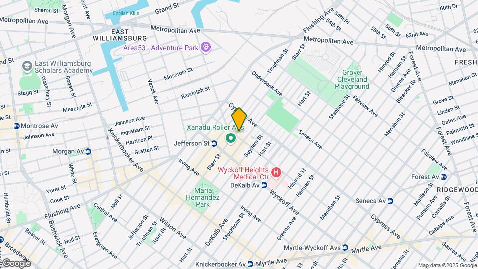 45 Saint Nicholas Ave Mapa y Detalles de la Ubicación