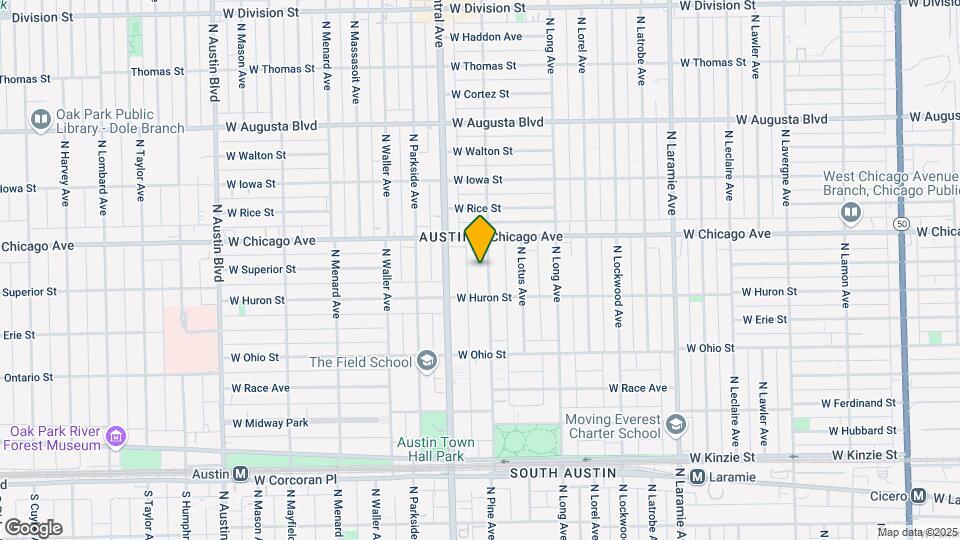 726 N Pine Ave Map and Location Details