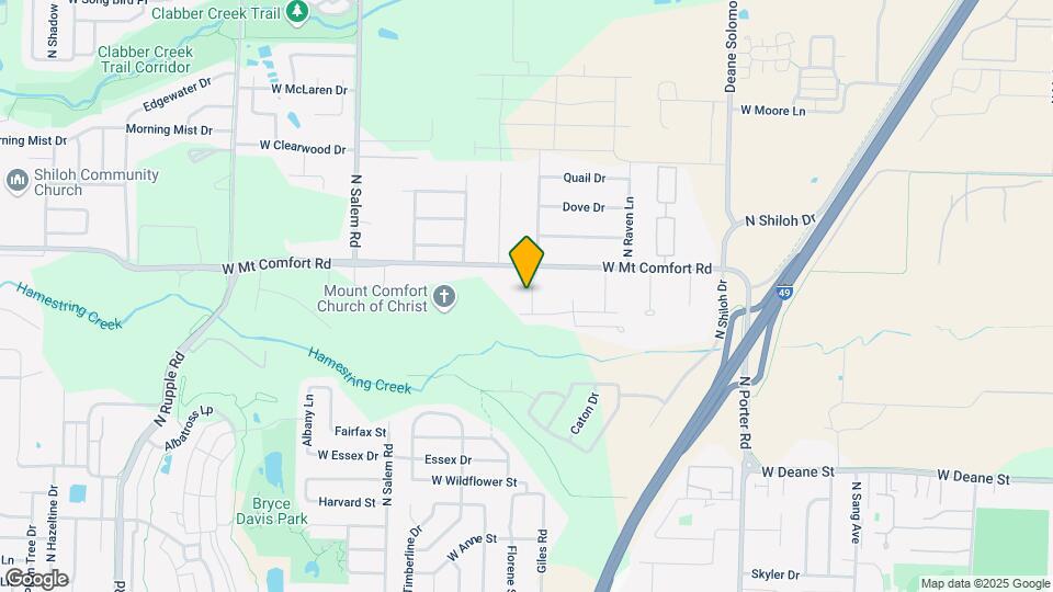 2159 N Woodlark Ln Map and Location Details