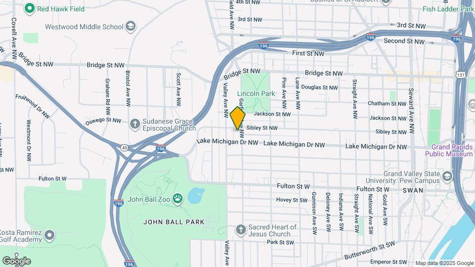 149 Garfield Ave NW Map and Location Details