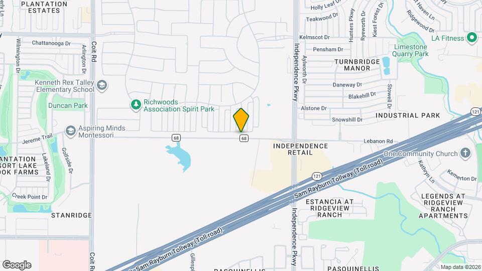 14091 Doonan Crossing Map and Location Details