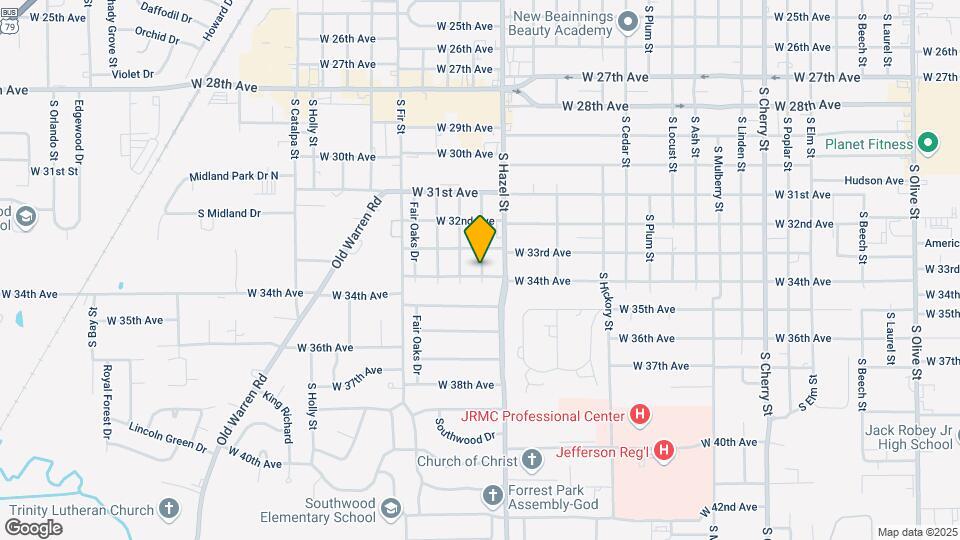 Chateau Place Apartments Mapa y Detalles de la Ubicación