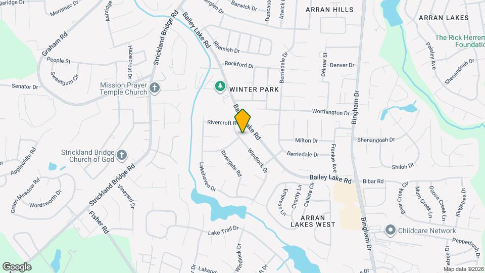 1859 Windlock Dr Map and Location Details