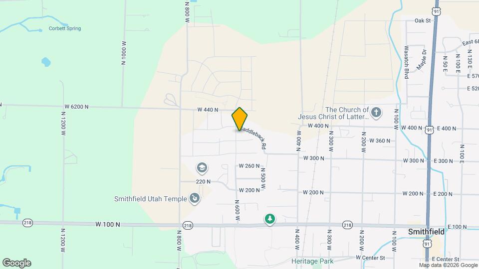 362 N 600 W Map and Location Details