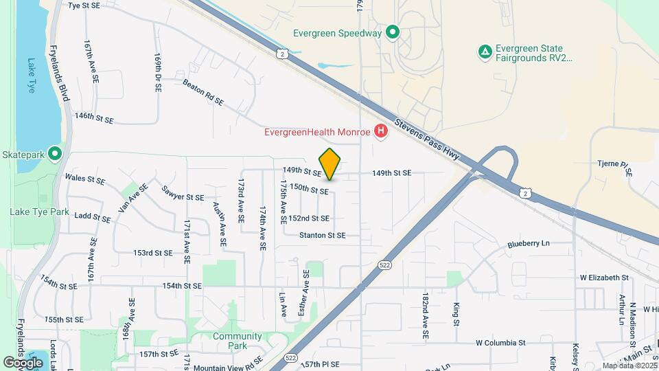 17765 150th St SE Map and Location Details