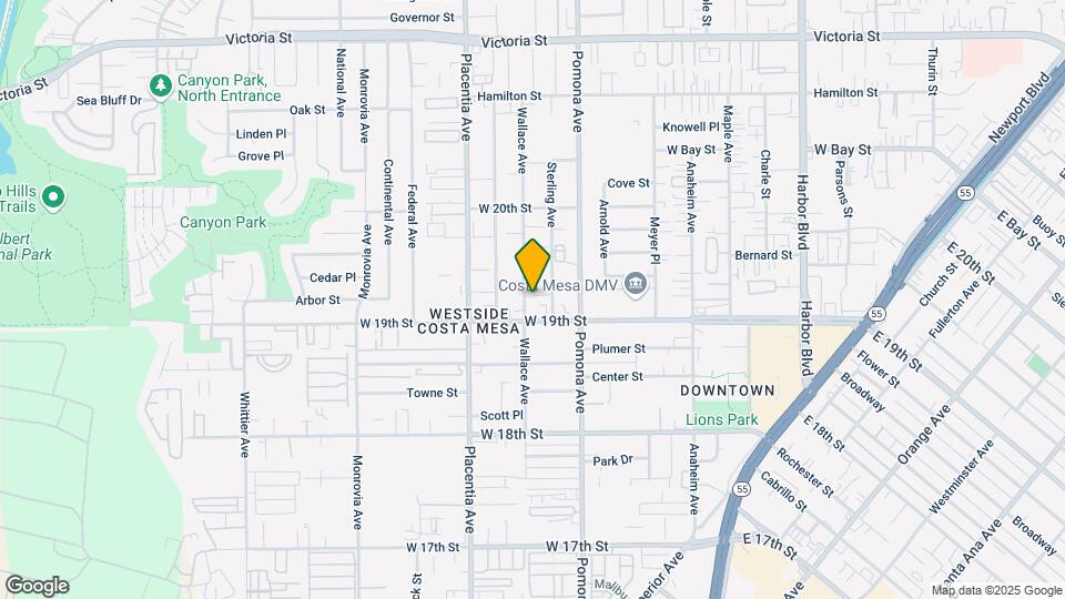 1916 Wallace Ave Map and Location Details