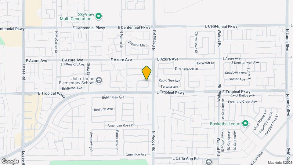 3433 E Palatine Hills Ave Map and Location Details