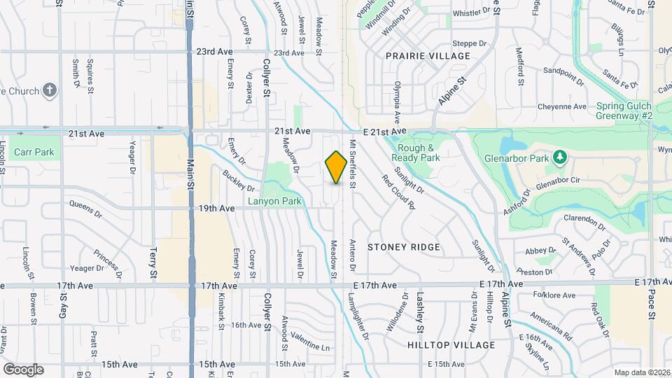 50 19th Ave, Unit #30 Map and Location Details