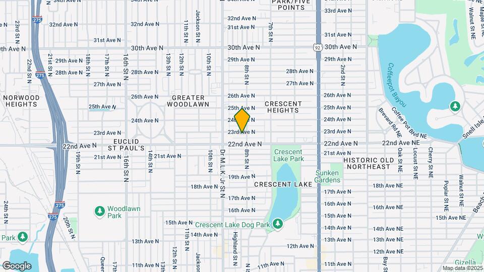820 23rd Ave N Map and Location Details