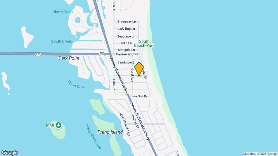 922 Coquina Ln Mapa y Detalles de la Ubicación