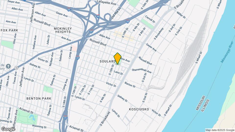 2303 S 9th St Mapa y Detalles de la Ubicación