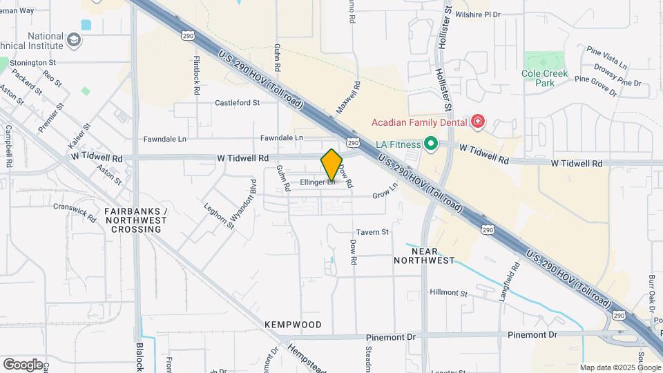 7931 Ellinger Ln Map and Location Details