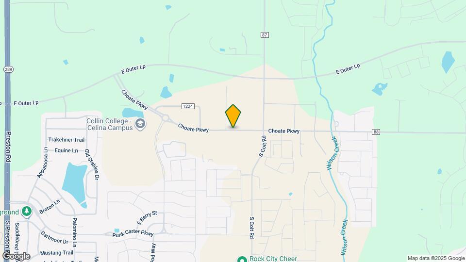 1325 Choate Pkwy Mapa y Detalles de la Ubicación